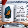 God Says I Am UNIQUE, SPECIAL, LOVELY, Angel Wing and Butterflies - Personalized Custom Coffee Mug - FTH048_MG God Says I Am UNIQUE, SPECIAL, LOVELY, Angel Wing and Butterflies - Personalized Custom Coffee Mug - FTH048_MG