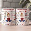 God Says You Are Christmas Affirmation - Personalized Mug God Says You Are Christmas Affirmation - Personalized Mug