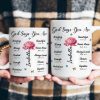 God Says You Are Name Letter In Bible With Birth Flower - Personalized Mug God Says You Are Name Letter In Bible With Birth Flower - Personalized Mug