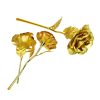 Gold Foil Eternal Rose Bouquet – Valentine’s Gift for Her