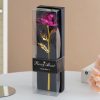 Gold Foil Rose Artificial Flower Gift for Valentine’s Day