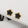 Gold Plated Five Leaf Flower Adjustable Bracelet Gold Plated Five Leaf Flower Adjustable Bracelet