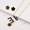 Gold Plated Five Leaf Flower Adjustable Bracelet Gold Plated Five Leaf Flower Adjustable Bracelet