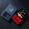 Gold Quartz Watch Jewelry Set for Women Gold Quartz Watch Jewelry Set for Women