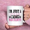 Good Girl with Bad Habits Personalized Mug, Grunge Skeleton Hands Rebellious Gift With Custom Name Good Girl with Bad Habits Personalized Mug, Grunge Skeleton Hands Rebellious Gift With Custom Name