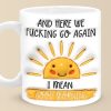 Good Morning - Friend 3D Inflated Effect Printed Mug - Christmas Gift For Yourself, Best Friends, Sisters, Family Members, Coworkers Good Morning - Friend 3D Inflated Effect Printed Mug - Christmas Gift For Yourself, Best Friends, Sisters, Family Members, Coworkers