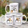 Good Morning Cat Human Servant Gift For Cat Lovers Personalized Mug