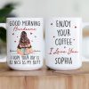 Good Morning Handsome - Funny Anniversary Gift, Valentine's Day Gifts For Him - Personalized Mug Good Morning Handsome - Funny Anniversary Gift, Valentine's Day Gifts For Him - Personalized Mug
