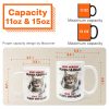 Good Morning Human Funny Style Christmas - Personalized Photo Mug Good Morning Human Funny Style Christmas - Personalized Photo Mug