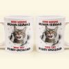 Good Morning Human Funny Style Christmas - Personalized Photo Mug Good Morning Human Funny Style Christmas - Personalized Photo Mug