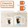 Good Morning Human Servant - Cartoon Cat - Personalized Mug Good Morning Human Servant - Cartoon Cat - Personalized Mug