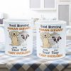 Good Morning Human Servant - Dog Version - Personalized Mug Good Morning Human Servant - Dog Version - Personalized Mug