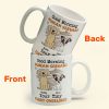 Good Morning Human Servant - Dog Version - Personalized Mug Good Morning Human Servant - Dog Version - Personalized Mug
