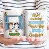 Good Morning Human Servant - Gift For Pet Lover - Personalized Custom White Edge-to-Edge Mug Good Morning Human Servant - Gift For Pet Lover - Personalized Custom White Edge-to-Edge Mug
