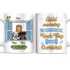 Good Morning Human Servant - Gift For Pet Lover - Personalized Custom White Edge-to-Edge Mug Good Morning Human Servant - Gift For Pet Lover - Personalized Custom White Edge-to-Edge Mug