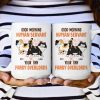Good Morning Human Servant From Cats - Personalized Mug Good Morning Human Servant From Cats - Personalized Mug