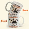 Good Morning Human Servant From Cats - Personalized Mug Good Morning Human Servant From Cats - Personalized Mug