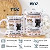 Good Morning Human Servant Funny Cat - 3D Inflated Effect Printed Mug, Personalized White Edge-to-Edge Mug Good Morning Human Servant Funny Cat - 3D Inflated Effect Printed Mug, Personalized White Edge-to-Edge Mug