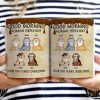 Good Morning Human Servant Tiny Furry Overlords - Gift For Cat Lovers - Personalized White Edge To Edge Mug Good Morning Human Servant Tiny Furry Overlords - Gift For Cat Lovers - Personalized White Edge To Edge Mug