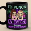 Good Vibes And Better Drinks - Bestie Personalized Custom Black Mug - Christmas Gift For Best Friends, BFF, Sisters Good Vibes And Better Drinks - Bestie Personalized Custom Black Mug - Christmas Gift For Best Friends, BFF, Sisters