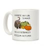 Goodbye Hot Girl Summer Hello Deranged Possum Autumn Coffee Mug