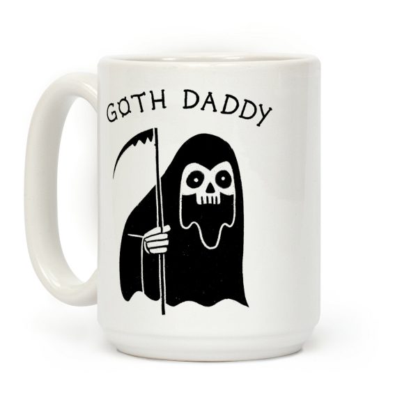 Goth Daddy Grim Reaper Coffee Mug Goth Daddy Grim Reaper Coffee Mug