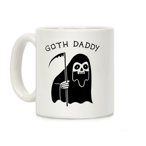 Goth Daddy Grim Reaper Coffee Mug Goth Daddy Grim Reaper Coffee Mug