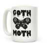 Goth Moth Coffee Mug Goth Moth Coffee Mug