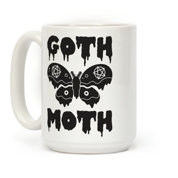Goth Moth Coffee Mug Goth Moth Coffee Mug