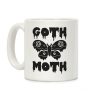 Goth Moth Coffee Mug Goth Moth Coffee Mug