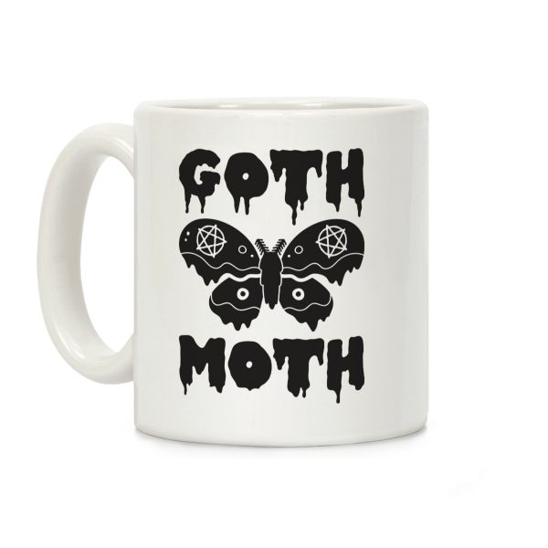 Goth Moth Coffee Mug Goth Moth Coffee Mug