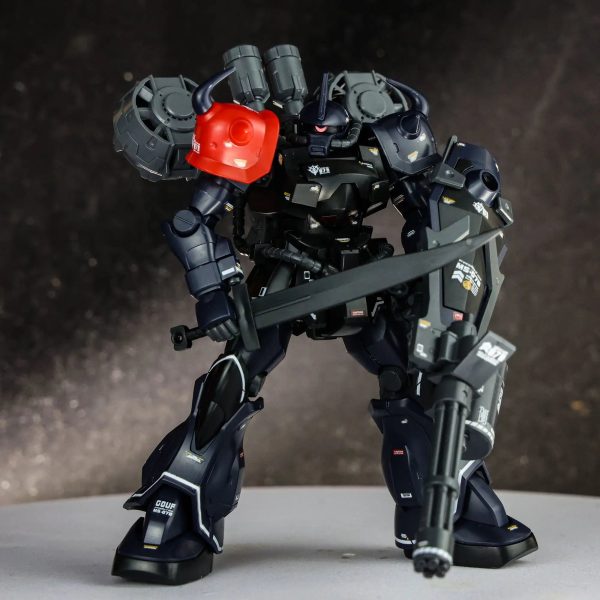 Gouf Midnight Color Assembly Model Kit With Fly Bag Action Figure