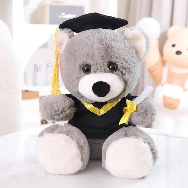 Graduate Plush Dolls: Adorable Capybara, Owl & Bear Stuffed Toys Graduate Plush Dolls: Adorable Capybara, Owl & Bear Stuffed Toys