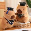 Graduate Plush Dolls: Adorable Capybara, Owl & Bear Stuffed Toys Graduate Plush Dolls: Adorable Capybara, Owl & Bear Stuffed Toys