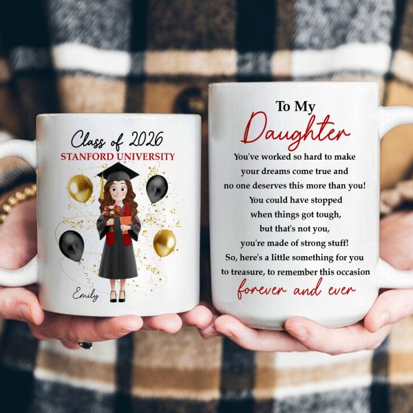 Graduation Gift A Little Something For You To Treasure - Personalized Mug Graduation Gift A Little Something For You To Treasure - Personalized Mug