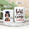 Graduation mug, Custom Chibi Art, Personal Mug, HN590
