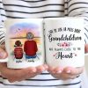 Grandkids Grandma Side By Side Family Personalized Mug Grandkids Grandma Side By Side Family Personalized Mug