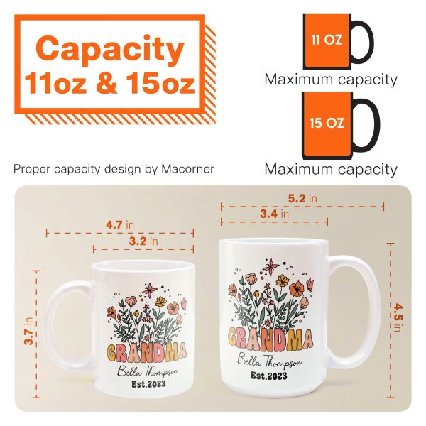 Grandma - Personalized Mug Grandma - Personalized Mug