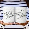 Grandma Grandkids Hand In Hand Xmas Mug Holiday Gift For Mama Nana - Personalized Mug Grandma Grandkids Hand In Hand Xmas Mug Holiday Gift For Mama Nana - Personalized Mug