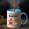 Grandma Grandpa Mom Dad Perfect Batch - Gift For Mom, Dad, Grandparents - Personalized Accent Mug