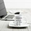 Grandma Mom Est. Crossword Puzzle Art Personalized Mug