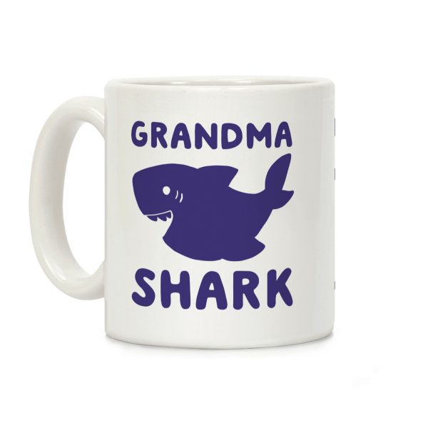 Grandma Shark Coffee Mug Grandma Shark Coffee Mug