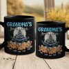 Grandma's Favorite Batch - Family Personalized Custom Black Mug - Christmas Gift For Grandma Grandma's Favorite Batch - Family Personalized Custom Black Mug - Christmas Gift For Grandma