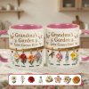 Grandma's Garden Coffee Accent Mug - Personalized Gifts For Grandma 03NAMG271225