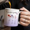 Grandma's Garden Personalized Colorful Flowers Mug - Personalized Custom Coffee Mug - GRM036_MG Grandma's Garden Personalized Colorful Flowers Mug - Personalized Custom Coffee Mug - GRM036_MG