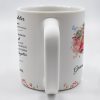 Grandma's Love And Blessings Forever Mug With Floral Heart - Personalized Custom Coffee Mug - GDT193_MG