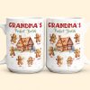 Grandma's Perfect Batch Christmas With Grandkid's Names - Personalized Mug Grandma's Perfect Batch Christmas With Grandkid's Names - Personalized Mug