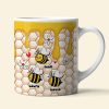 Grandma's Reasons To Bee Happy, Personalized Mug, Gifts For Grandma Grandma's Reasons To Bee Happy, Personalized Mug, Gifts For Grandma