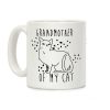 Grandmother of My Cat Coffee Mug Grandmother of My Cat Coffee Mug