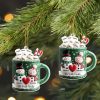 Grandpa & Grandma Smith Family Holiday Mug - Personalized Custom Acrylic Ornament, Christmas Gift - FAM529_ACO Grandpa & Grandma Smith Family Holiday Mug - Personalized Custom Acrylic Ornament, Christmas Gift - FAM529_ACO